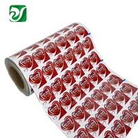Film d'étanchéité pour gobelet en plastique VMPET Film plastique laminé Mylar pour couvercle de gobelet à chocolat