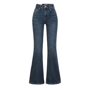 Nouveau pantalon évasé polyvalent pour femme, style américain, taille basse, longueur ras du sol, coupe large et audacieuse - Product Image 1