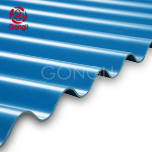 Teja acanalada plástica PVC de la techumbre de la prueba de calor de las tejas de tejado del material de techumbre <span class=keywords><strong>3</strong></span>.0mm - Product Image 3