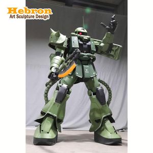 Disfraz de Robot LED EVA <span class=keywords><strong>para</strong></span> Bodas, Fiestas de Cumpleaños, Mascota Zaku, <span class=keywords><strong>Trajes</strong></span> de Alta Calidad <span class=keywords><strong>para</strong></span> Adultos, Talla Grande, Realista - Product Image 1