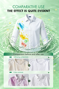 Aojie OEM ODM <span class=keywords><strong>Detergente</strong></span> Liquido Premium Monouso BIANCO per Ridurre l'Impianco di Sporco sui Vestiti, <span class=keywords><strong>Detergente</strong></span> per Indumenti 1L Profumo Fresco 15-30% - Product Image 4