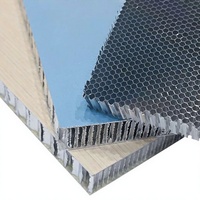 Panel de Aluminio Tipo Panal Moderno, Resistente al Fuego y a la Corrosión, para Paneles de Pared en Zonas Costeras