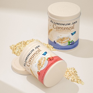 Contenedor de Almacenamiento de Cereales de Aluminio de Diseño Personalizado, Lata de Aluminio de Grado Alimenticio para Cereales y Frutos Secos - Product Image 3