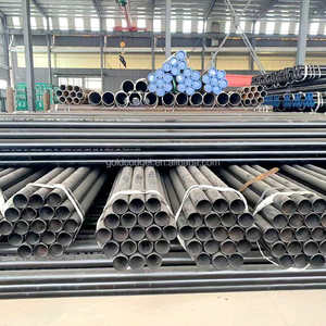 Hot Rolled Seamless Tube Black Painting A192 API 5L ASTM A106 Gr.B Sch40 Seamless Steel <strong>Pipe</strong> for Oil and Gas Transportation - Product Image 4