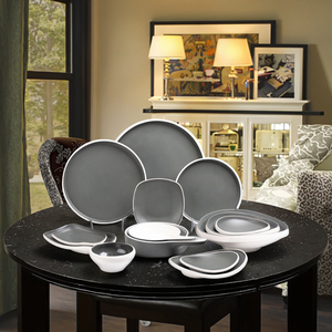 Bộ Đồ Ăn Đĩa Melamine Giá Rẻ Làm Theo Yêu Cầu Bán Buôn Bộ Đồ Ăn Bằng Melamine Sang Trọng - Product Image 2