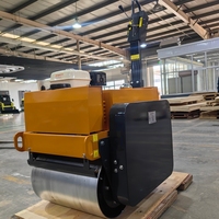 Compacteur vibrant à double tambour de 0,3 à 0,8 tonne avec moteur Honda de Storike