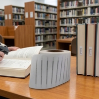 Etiqueta UHF de 860-960 MHz para Gestión Inteligente de Bibliotecas, Archivos, Libros y Documentos, Etiqueta RFID Pasiva