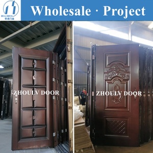 Puerta de Seguridad Exterior de Acero Comercial Impermeable para Tiendas y Mercados de <span class=keywords><strong>Cabo</strong></span> Verde - Product Image 4