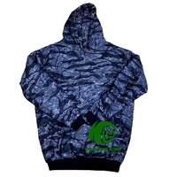 Veste d'extérieur camouflage réversible à capuche ultralégère Woobie Poncho Liner pour les aventures d'entraînement tactique