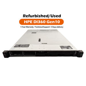 Serveur rack 1U HPE <span class=keywords><strong>Proliant</strong></span> Dl360 Gen9 Gen10 d'occasion, processeur Intel Xeon Platinum, mémoire DDR4, RAID P240ar P440 P408I-A, garantie 1 an - Product Image 1