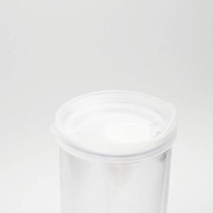 Bicchiere da vino con isolamento a doppia parete in acrilico trasparente per ristorante di nozze - Product Image 3