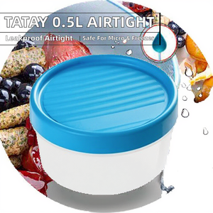 49 Contenants hermétiques Tatay 0,5 L avec couvercle à vis, pour stockage alimentaire, compatibles micro-ondes, lave-vaisselle, réfrigérateur et congélateur - Product Image 2