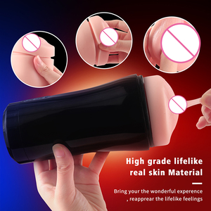 Masturbador Masculino Realista de Bolsillo con Vibración Potente para Inserción, Copa de Masturbación para Hombre - Product Image 5