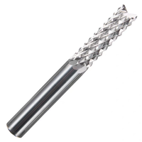 Fraise à fraiser pour circuits imprimés en carbure monobloc de qualité supérieure 3,175 mm - Matériel importé Fraise à fraiser pour le fraisage brut pour machine de gravure CNC