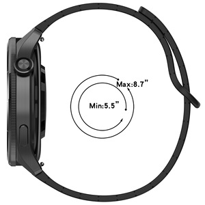 Correa magnética universal de 22mm para relojes inteligentes Huawei GT6 para Amazfit 3 Pro para <span class=keywords><strong>Xiaomi</strong></span> Watch S4, correas de reloj inteligente, compatible con el reloj inteligente <span class=keywords><strong>Xiaomi</strong></span> Watch 3 Pro - Product Image 4