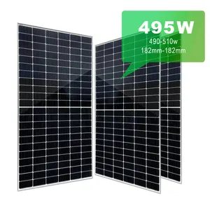太阳能模块供应商德国商业每瓦最佳价格PERC太阳能电池板510W 550W