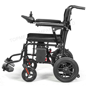 Silla de Ruedas Eléctrica Plegable, Silla Eléctrica Motorizada para Personas Mayores y Discapacitadas, Silla de Ruedas Ligera Plegable con Motores Duales - Product Image 3