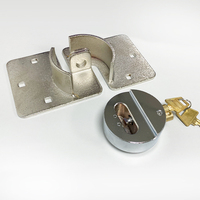 Cadenas rond de haute qualité en acier inoxydable de 73 mm pour hockey sur glace, sécurité renforcée, cylindre en laiton antivol