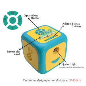 Proiettore <span class=keywords><strong>di</strong></span> storia interattivo per bambini con narratore <span class=keywords><strong>di</strong></span> luci e suoni - Product Image 4