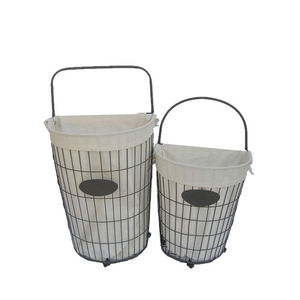 New Arrival Fantastic Quality <b>Wired</b> Steel Modern Customized Size <b>Laundry</b> Storage <b>Basket</b> Vegetable <b>Basket</b> Latest Design - Product Image 5
