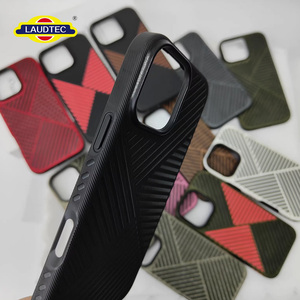 เคสโทรศัพท์มือถือ Laudtec กันกระแทก ไม่มีที่จับ ผลิตจากหนัง ป้องกันรอยนิ้วมือ สำหรับ iPhone 17 16 15 Pro Max - Product Image 3