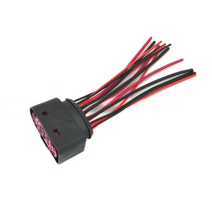 Automotive Wire <b>Harness</b> Connector 14 Pin <b>Black</b> Plastic For Car Lighting System - Product Image 3