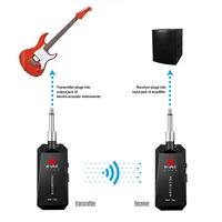 M-VAVE WP-5G 5.8G système de guitare sans fil Rechargeable émetteur Audio récepteur amplificateur de guitare accessoire de guitare câble type-c