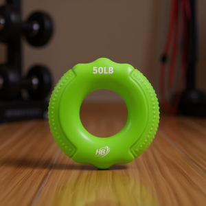 Appareil d'entraînement et accessoire de musculation pour les mains, vert, 50 livres - Product Image 2