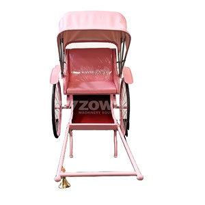 All'ingrosso il vecchio stile risciò carrozza cavallo nuovo arrivo 2 ruote risciò a basso prezzo a buon mercato 2 posti a Pedicab risciò - Product Image 1