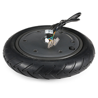 Motor de cubo de Rueda delantera para patinete eléctrico de 350W, piezas de repuesto para motores de patinete XiaoMi Mijia M365