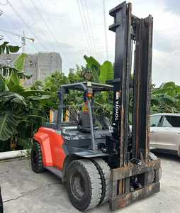 Hot Sale Used for 8F60 Forklift 6ton Diesel <b>Engine</b> 3-Stage Mast 4.5m <b>Lifting</b> Height Low Oil Safety Good Condition Japan - Product Image 6
