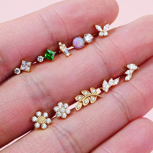 مجوهرات ثقب الجسم من التيتانيوم ASTM F136: أنف، عين، أذن، لسان، شفاه وفم – شراء شامل بالجملة - Product Image 3