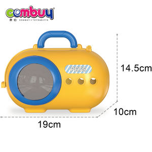 Jouet en peluche mignon pour <span class=keywords><strong>animaux</strong></span> de compagnie, jeu de simulation de soins aux <span class=keywords><strong>animaux</strong></span>, avec cage - Product Image 4