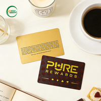 Carte de contrôle d'accès NFC personnalisable RFID Flash 13,56 MHz en PVC plastique, carte numérique professionnelle RFID