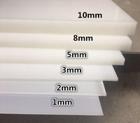 Fabrication en gros de feuilles de polypropylène, feuilles de plastique PP 3mm 4mm 5mm 10mm