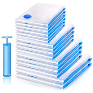 Sacchetti <span class=keywords><strong>Sottovuoto</strong></span> per Conservazione, Buste <span class=keywords><strong>Salvaspazio</strong></span> per Piumoni, Vestiti, Cuscini, Biancheria da Letto e Coperte - Product Image 1