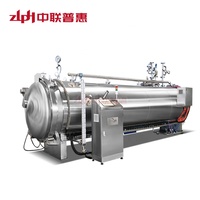 Nouvelle machine de pasteurisation en autoclave pour sachets rétractables ZLPH, haute température 134°C, acier inoxydable 304 de qualité alimentaire, haute efficacité, PLC