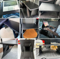 Table pliable pour ordinateur portable à fixer sur la voiture, magnétique, en plastique, portable, pour travailler sur les genoux, ultra-fine, multi-usage, fabriquée en Chine