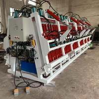 Presse rotative hydraulique pour poutres et planches de bois lamellé-collé, marque QDZD, 5,5 kW