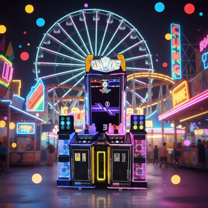 Machine de <span class=keywords><strong>jeu</strong></span> de tir d'arcade Gun King <span class=keywords><strong>Evolution</strong></span> III - 7 modes de défi + Rédemption de prix |   Tir au laser par capteur - Product Image 1