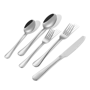 Ensemble <span class=keywords><strong>de</strong></span> couverts <span class=keywords><strong>de</strong></span> luxe en acier inoxydable 304 (18/10) argenté et doré, couteau, cuillère, fourchette, vente en gros - Product Image 3