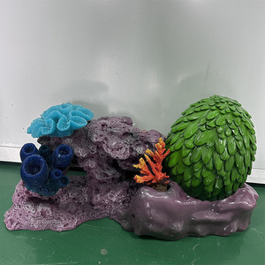Roca de Coral Artificial Hecha a Mano para Acuarios, Decoración de Arrecife Simulado para Peceras de <span class=keywords><strong>Agua</strong></span> Dulce o Marinas - Product Image 3