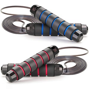 Outil d'entraînement sportif d'intérieur avec poignées en mousse PVC, <span class=keywords><strong>corde</strong></span> à sauter pour le corps mince - Product Image 5