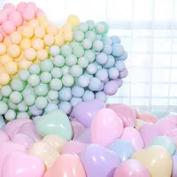 फैक्टरी जन्मदिन मुबारक शादी Inflatable हीलियम लेटेक्स धातु सोने चांदी बैलोन क्रोम गुब्बारे