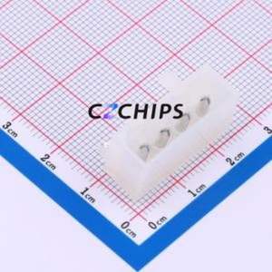 HC-C5080-4AW Wire-to-Board Pin Header Bent Lead Through Hole,P=5.08mm Connector 1x4P 5.08mm Right Angle Insert Big 4-Pin - Product Image 1