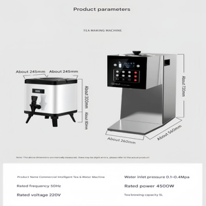 Máquina para Preparar Té Inteligente de Alta Capacidad, 5 Litros, Hervidor de Agua, Máquina Automática para Infusión de Té - Product Image 5