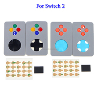 Jeu de capuchons de boutons D-Pad pour Switch 2 Joy-Con Controller Directional & A/B/X/Y Button Cover for Switch2 Games Console Accessories