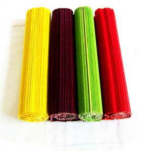 Tapis de Table en bambou antique, pour la cuisine, le thé et le pique-nique, tapis de Table sans forme - Product Image 1