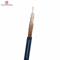 Câble coaxial RF 50 Ohm MSYV-50-1/2/3/5/7/9/12 pour équipements de communication ou antennes