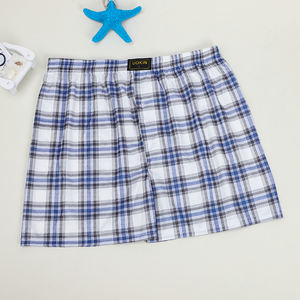 <span class=keywords><strong>กางเกง</strong></span><span class=keywords><strong>ขา</strong></span><span class=keywords><strong>สั้น</strong></span>บ็อกเซอร์ระบายอากาศผ้าโพลีเอสเตอร์ลายสก็อตสีน้ำเงินคลาสสิกสำหรับ<span class=keywords><strong>ผู้ชาย</strong></span><span class=keywords><strong>กางเกง</strong></span>บ็อกเซอร์ทรงหลวมฤดูร้อน - Product Image 4